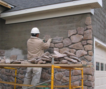 Stone Veneer Services by Precision #1 Contractors in Fort Washington PA